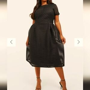 Modern Full-Skirt Party Dress